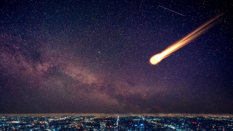 Se pens&oacute; que era un cometa pero al final los testigos se llevaron una sorpresa