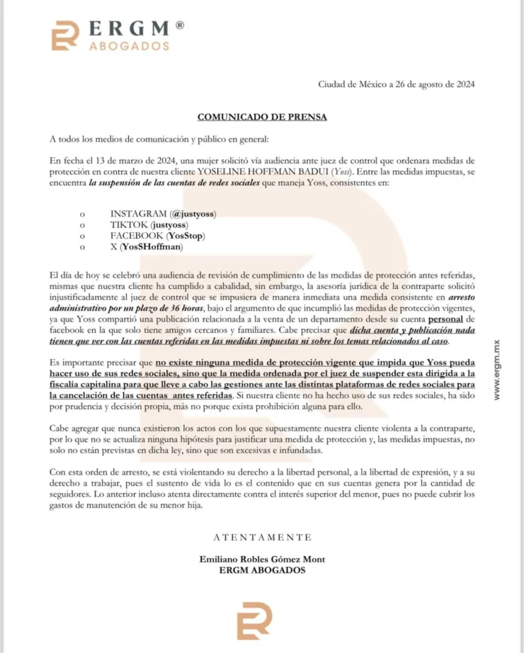 Detienen nuevamente a YosStop: ¿De qué acusan a la influencer?