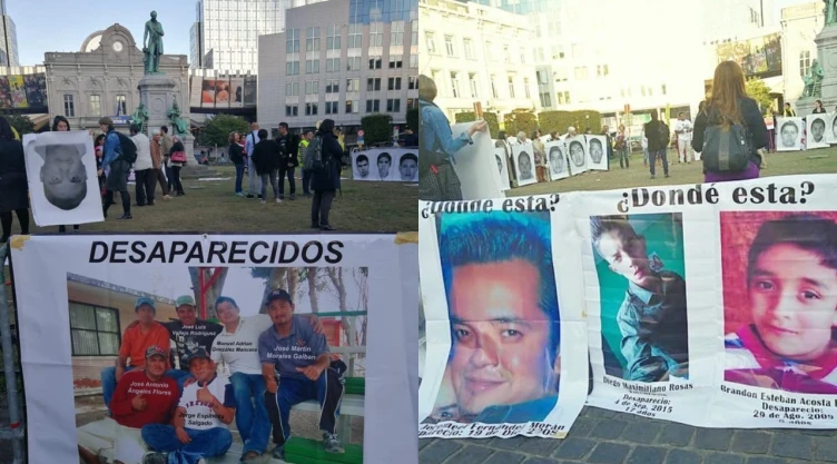 Carteles de personas desaparecidas.