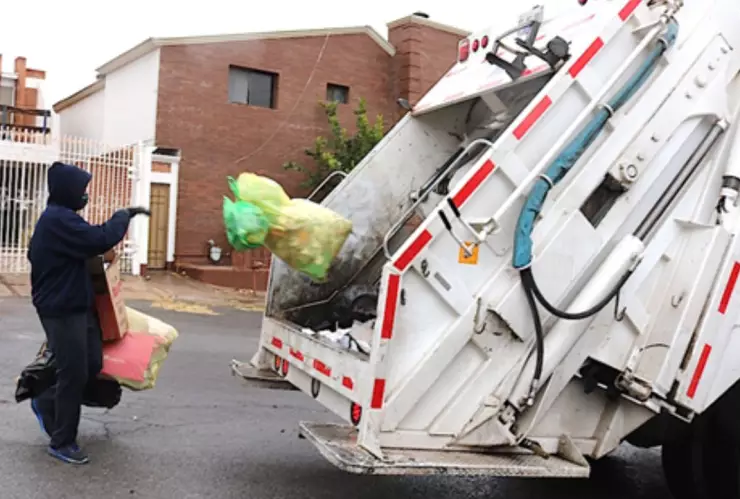 Recolección de basura en Chihuahua
