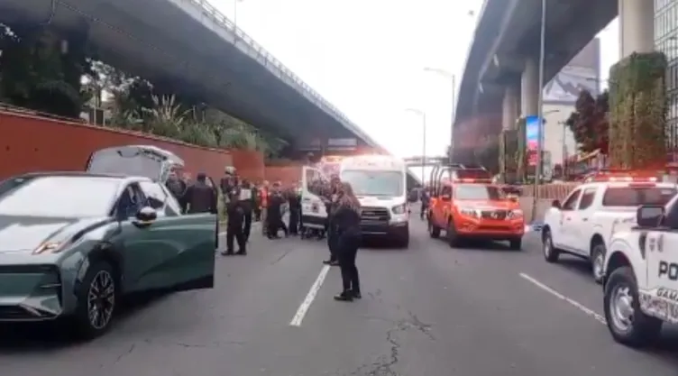 Accidente en periferico sur
