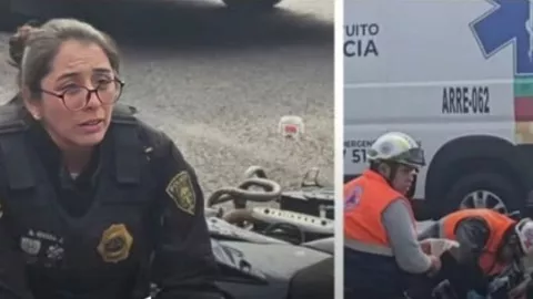 Polic&iacute;a se hace viral