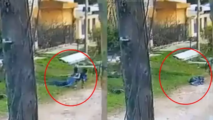 VIDEO: Mató a su amigo en una fiesta y arrastró su cadáver hasta su casa