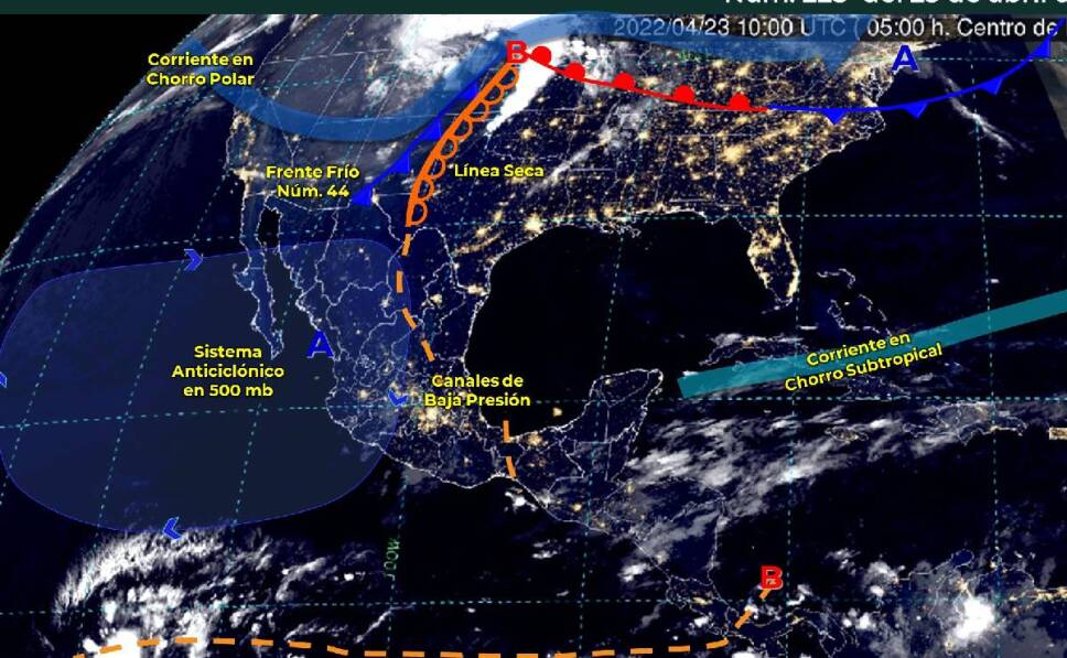 Clima 24 de abril de 2022 en Quintana Roo y Península de Yucatán (2)