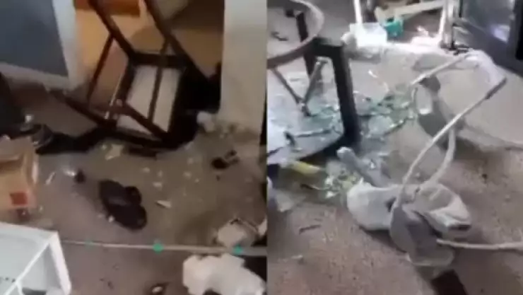 niño destruye su casa después de que le quitaron el celular.