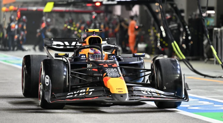 Checo Pérez en Singapur