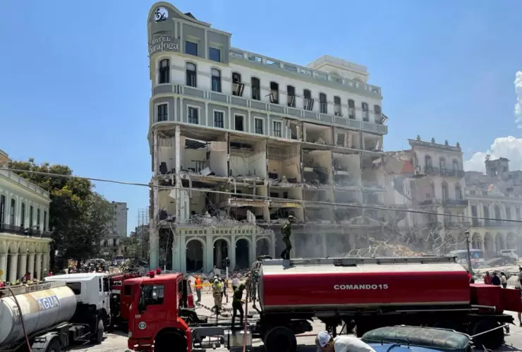 hotel saratoga cuba habana explosion