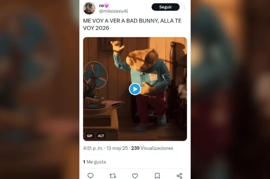 Estos son los memes que nos dejó de la venta de boletos para Bad Bunny 2025