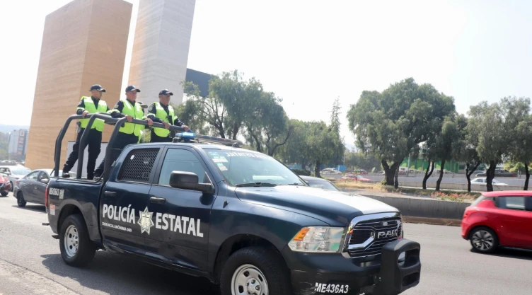 Operativo de seguridad en Edomex