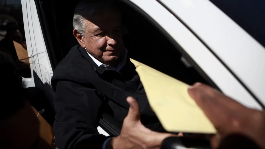 AMLO en Ciudad Juárez, Chihuahua.