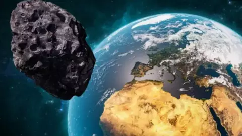 IA detectó un asteroide gigante cerca de la Tierra