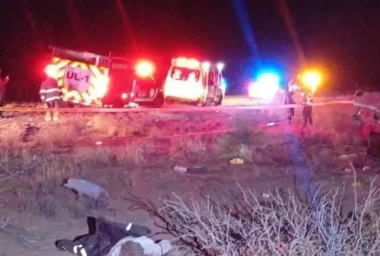 Mueren 11 tras choque en Guachochi, Chihuahua: Conductor escapó y comando armado retiró el vehículo afectado