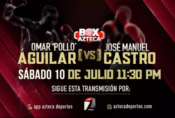 Omar Pollo Aguilar vs José Manuel Castro Box Azteca