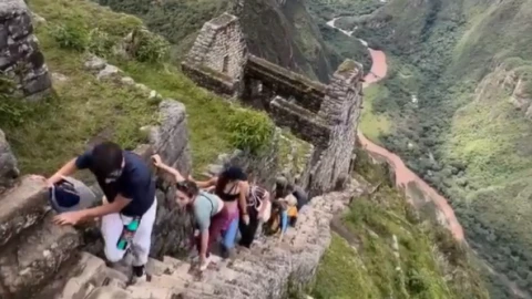 Turista mexicano muere al caer de ruinas Machu Pichu Perú