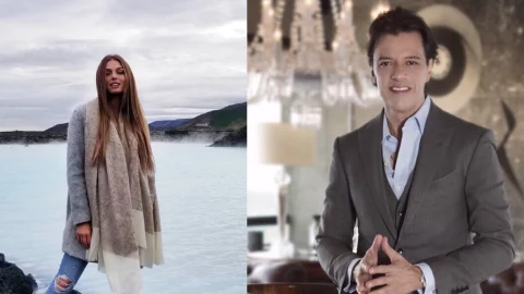 Rodrigo Herrera y novia