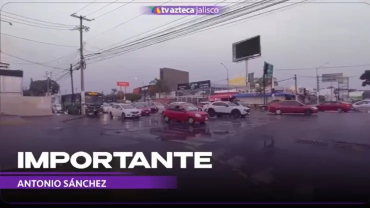 Reportan tráfico pesado HOY sobre Av. Mariano Otero y Patria en el municipio de Zapopan tras accidente vial