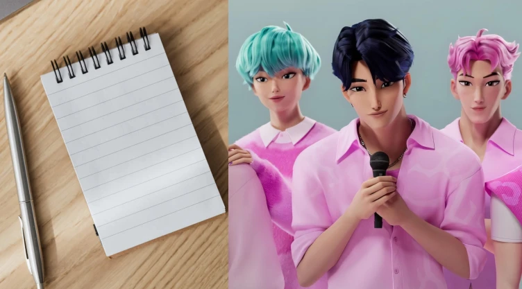Manualidades de Kpop Demon Hunters: 5 ideas para hacer blocs de notas inspirados en los Saja Boys