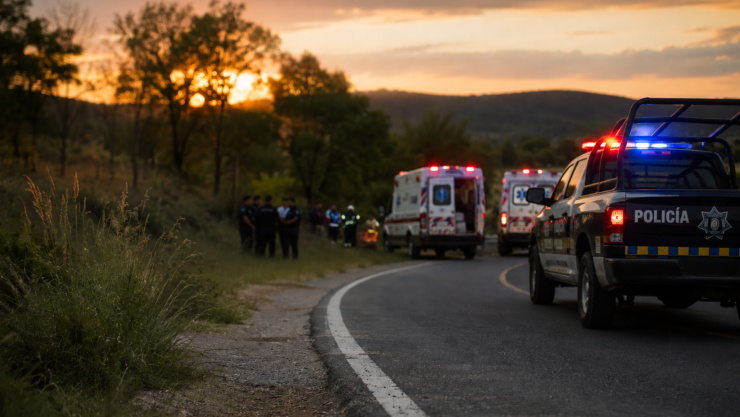 Mujer muere en accidente