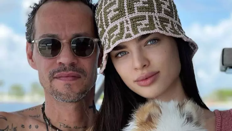 Marc Anthony y Nadia ferreira se casaron