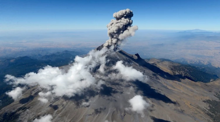 Popocatépetl domo de lava Semáforo