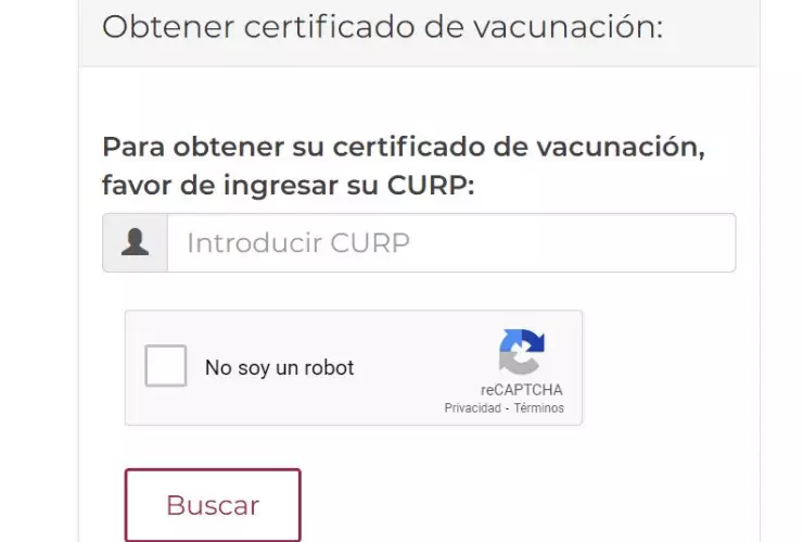 Paso 2 para corregir certificado de vacunación con refuerzo