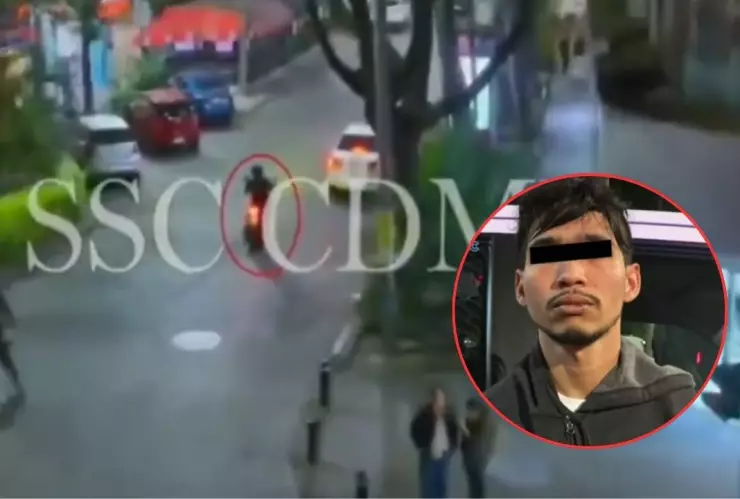 VIDEO: Detienen a asaltante venezolano en la colonia Roma tras una persecución