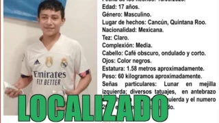 Alerta AMBER: Después de un mes, localizan a Ángel Rafael Tun Cauich, joven de 17 años de edad desaparecido en Cancún; esto se sabe