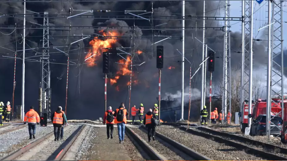 Accidente ferroviario en República Checa.