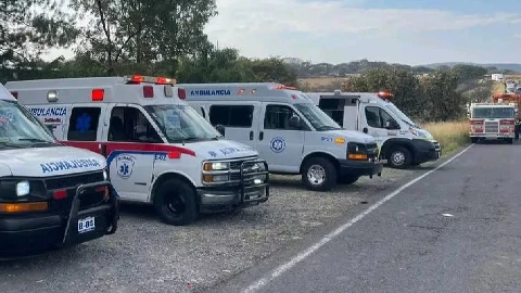 Volcadura jornaleros La Piedad Manuel Doblado