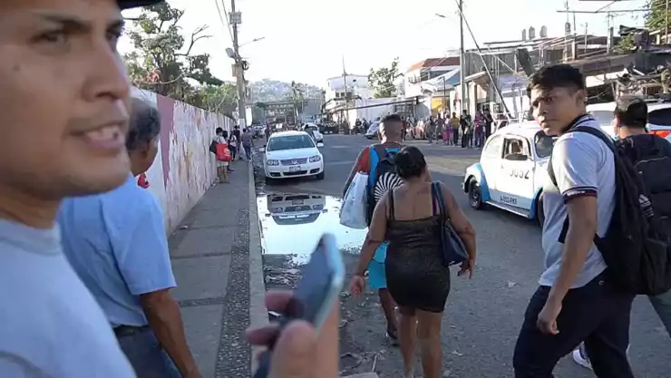 Acapulco caos por paro de transportistas amenaza crimen