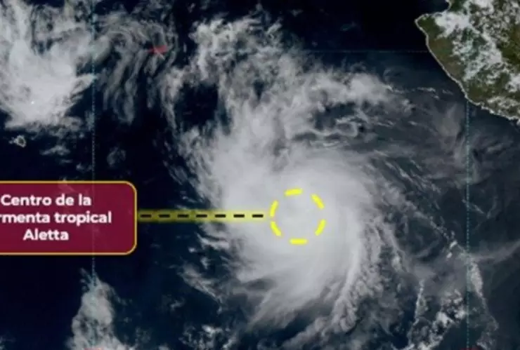 Tormenta Tropical Aletta