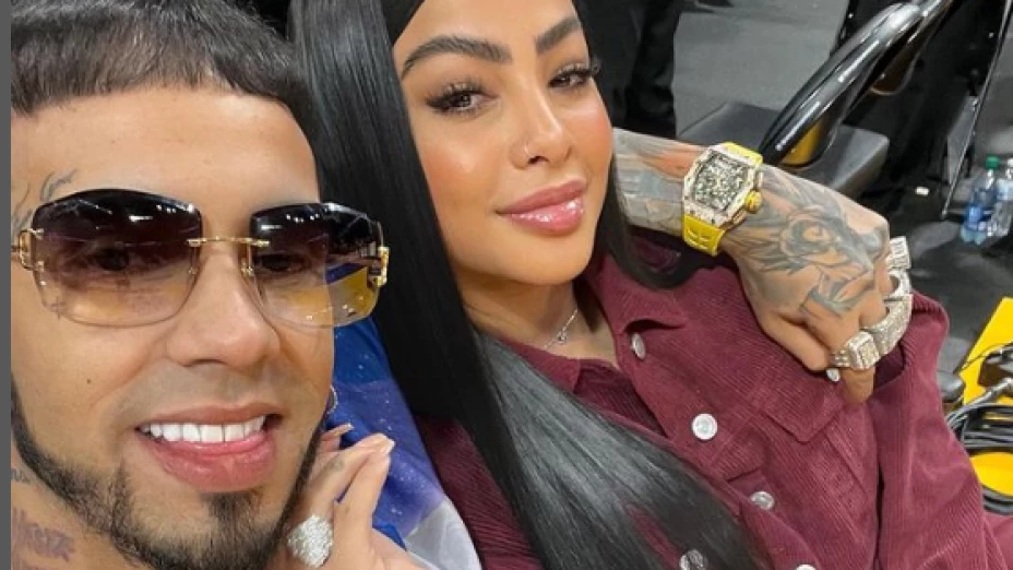 FOTOS - Anuel AA y Yailin se convierten en padres este 2023