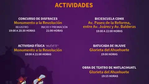 Paseo Nocturno en bicicleta en CDMX