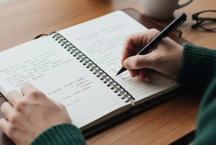 Utiliza este prompt para escribir en tu journal HOY, miércoles 12 de noviembre de 2025