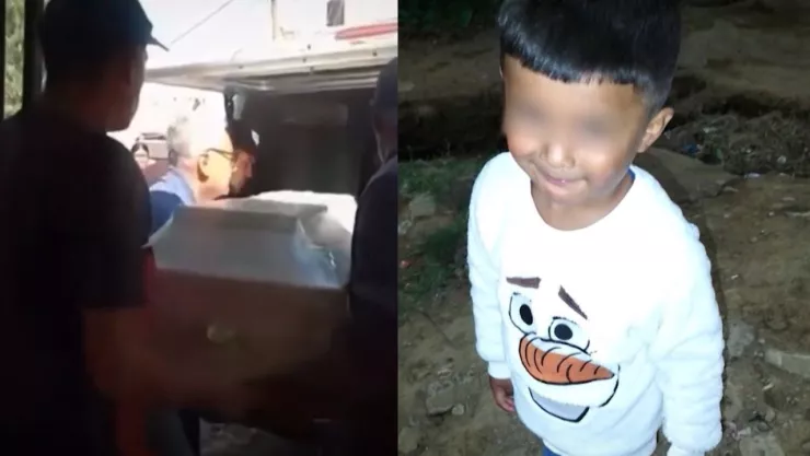 Muerte de Fernandito, niño de 5 años, asesinado por mil pesos; así lo despiden en Edomex
