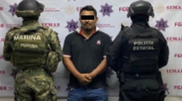 Jefe de plaza del Cártel de Sinaloa detenido en Colima