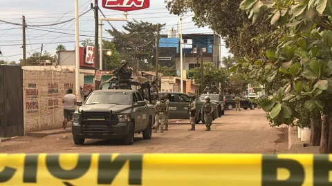 Herido en la 5 de Febrero, en Culiacán