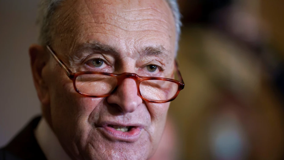 Chuck Schumer, líder demócrata en el Senado.