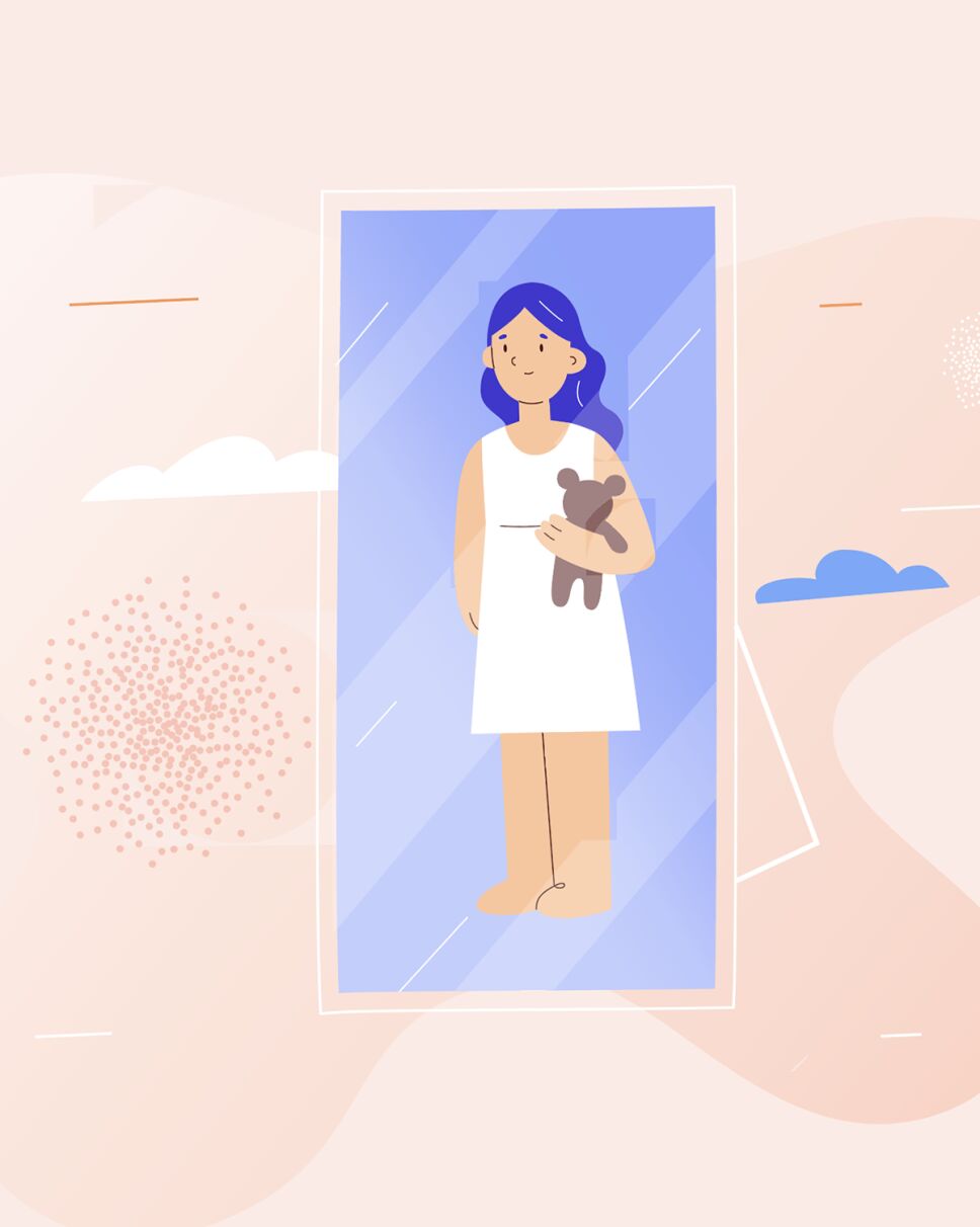 niña creciendo