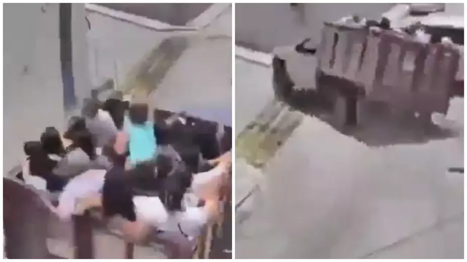 Al menos 15 personas resultaron heridas tras la volcadura ocurrida en Tuxtla Gutiérrez, Chiapas.