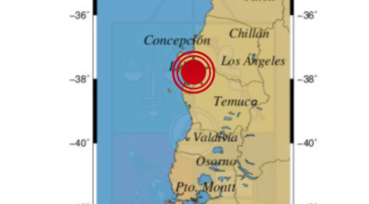 Fuerte sismo hoy 9 de mayo 2026 en Chile sacude la Región del Biobío; descartan tsunami
