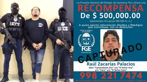 FGE capturan a otro involucrado en el homicidio del gerente de un club en Solidaridad