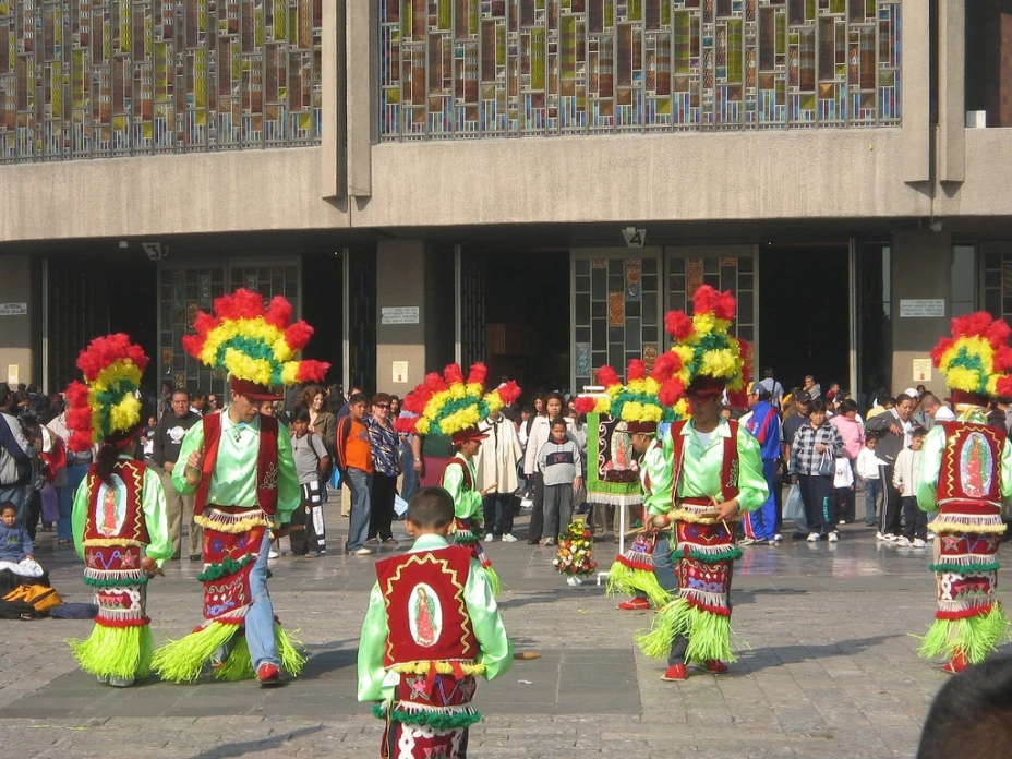 Basilica de guadalupe, peregrinos