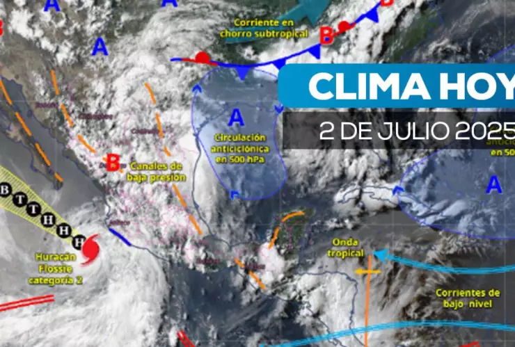 Huracán “Flossie” provocará lluvias intensas en México