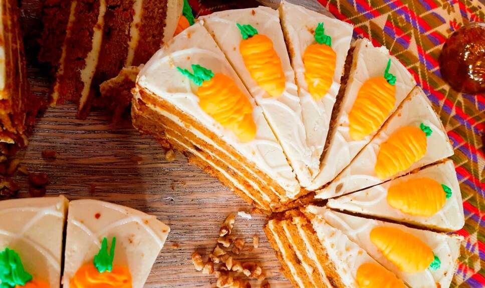 Pastel de zanahoria