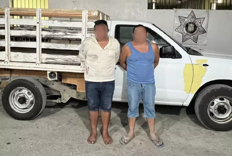 Día del Padre Padre e hijo son detenidos por robo