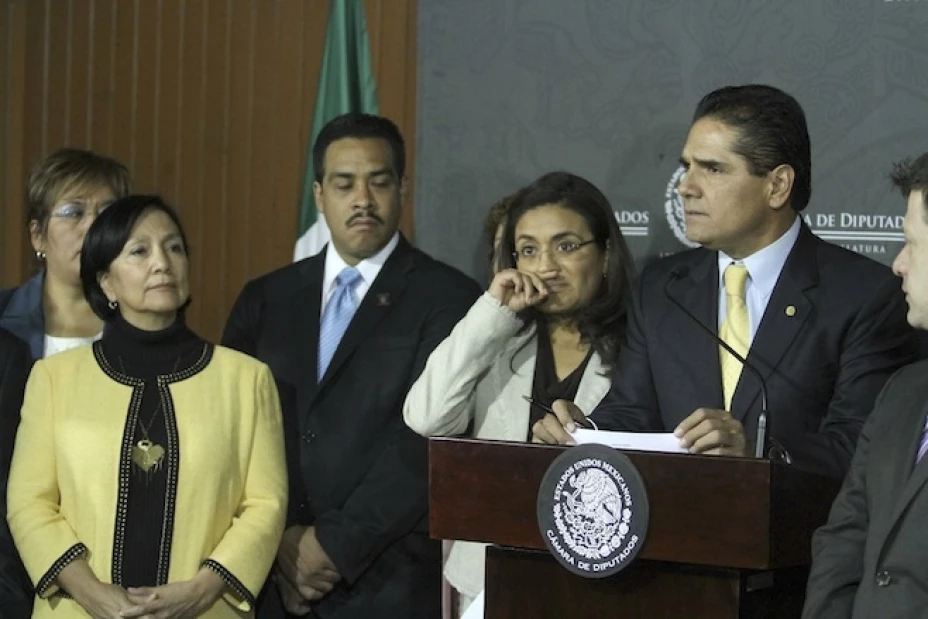 Silvano Aureoles, coordinador de los diputados del PRD