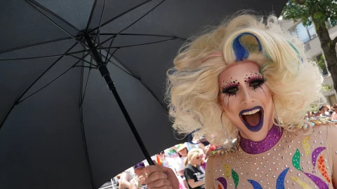 Las calles de Nueva York se llenaron de personas a favor de los derechos de la comunidad LGBTI