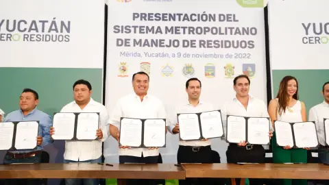 Destaca Mérida en el sistema metropolitano para el manejo de residuos