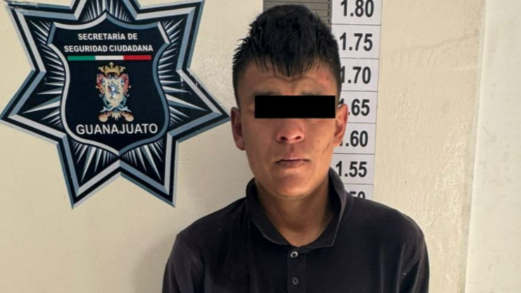 Detenido por asaltar tienda en Guanajuato